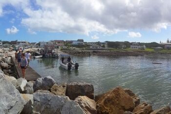 Kleinbaai (small bay), Van Dyks Bay, Overberg, Whale Coast