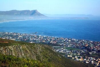 Kleinmond from the Hottentots Holland Mountains, Overberg, Whale Coast